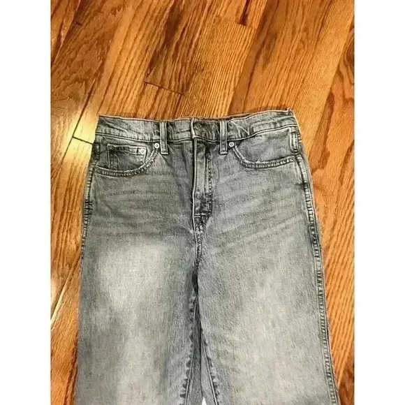 J Crew Womens Jeans High Rise Classic Vintage Straight Leg Size 27 Light Wash - Picture 2 of 6